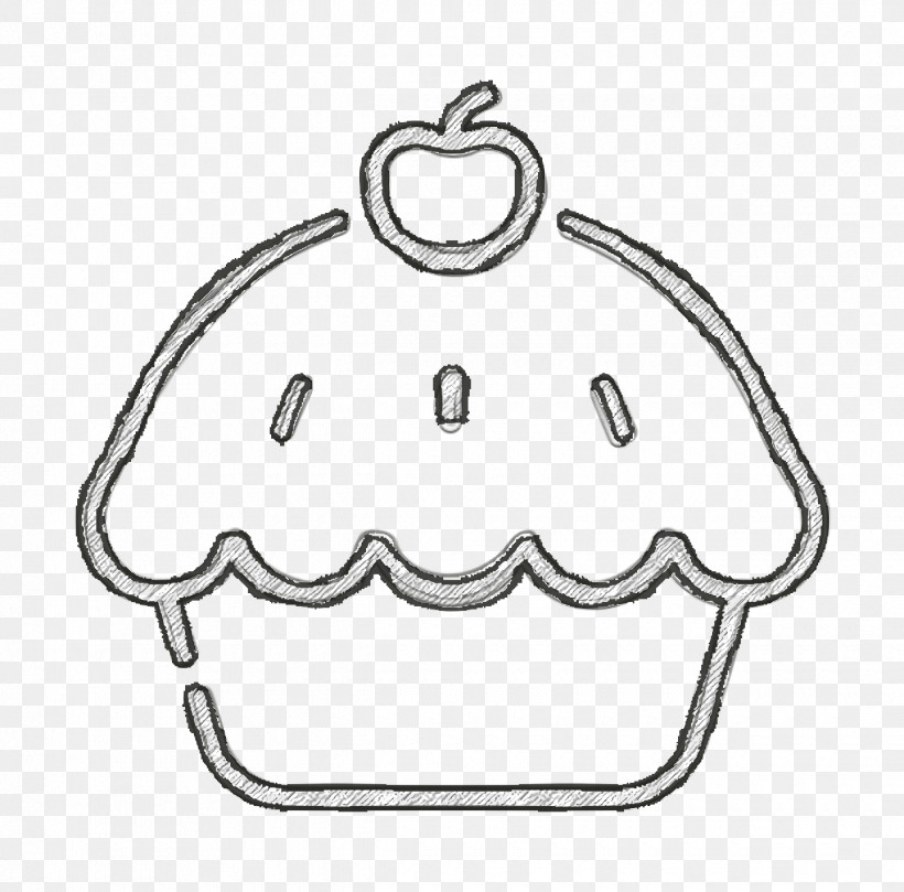 Desserts And Candies Icon Muffin Icon Cup Cake Icon, PNG, 1240x1224px, Desserts And Candies Icon, Coloring Book, Cup Cake Icon, Line Art, Muffin Icon Download Free