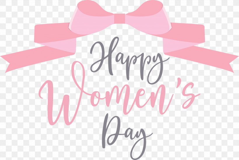 Drawing Painting Logo Cartoon Watercolor Painting, PNG, 3000x2010px, Happy Womens Day, Cartoon, Drawing, Logo, Paint Download Free