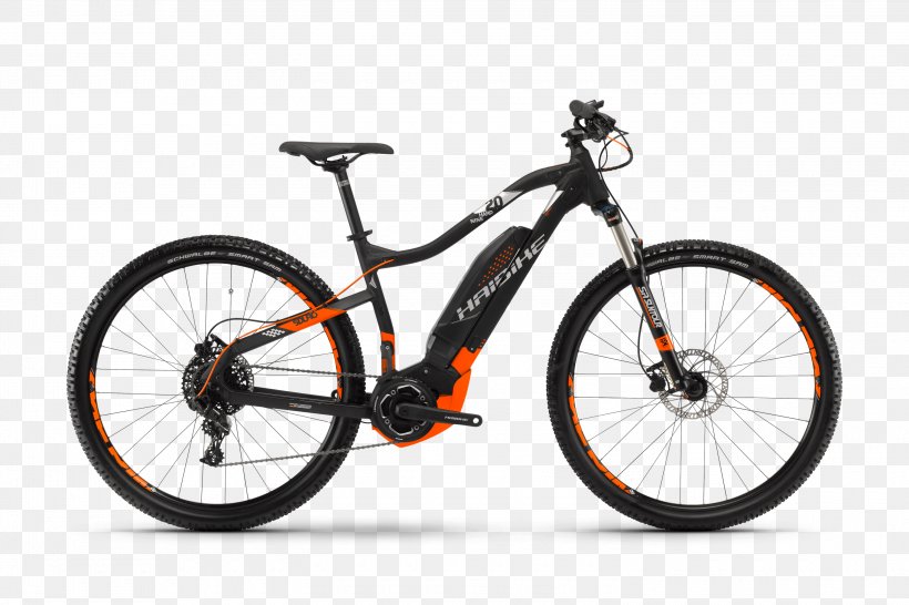Electric Bicycle Mountain Bike Haibike SDURO HardSeven 1.0, PNG, 3000x2000px, Bicycle, Automotive Exterior, Automotive Tire, Bicycle Accessory, Bicycle Drivetrain Part Download Free
