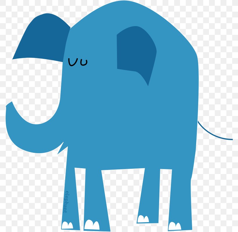 Elephantidae Clip Art, PNG, 800x800px, Elephantidae, African Elephant, Blue, Cartoon, Drawing Download Free