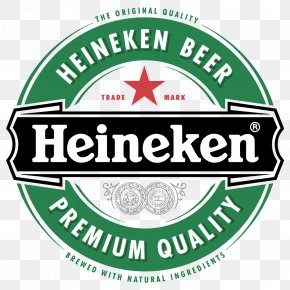 Beer - Heineken Logo Beer Label Organization PNG