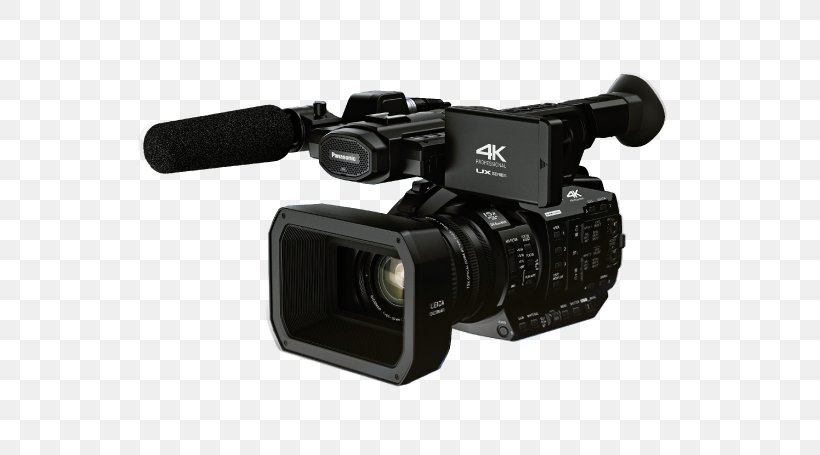 Panasonic AG-UX90 4K Resolution Video Cameras Ultra-high-definition Television, PNG, 561x455px, 4k Resolution, Panasonic Agux90, Camera, Camera Accessory, Camera Lens Download Free