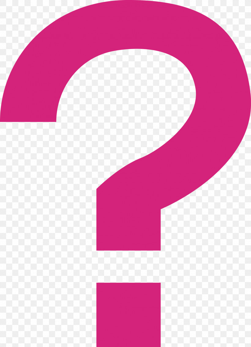 Question Mark, PNG, 2171x2999px, Question Mark, Line, Logo, Magenta, Material Property Download Free