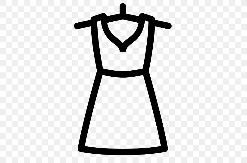 Dress Clothing Clip Art, PNG, 540x540px, Dress, Area, Bag, Black, Black And White Download Free