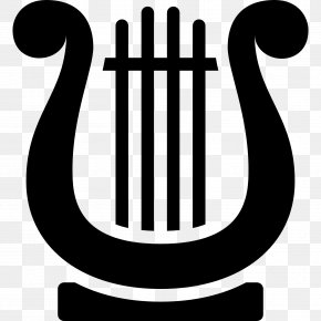 Vector - Lyre Vector PNG
