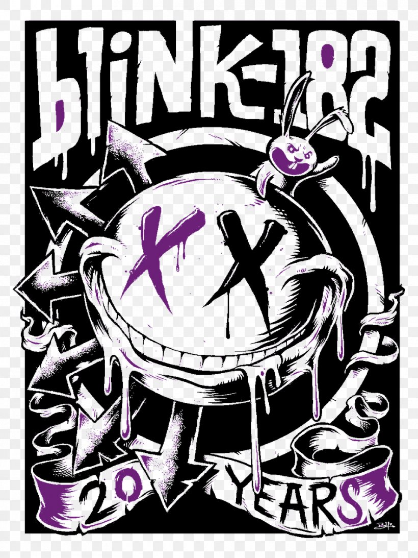 Poway Blink-182 Punk Rock Poster, PNG, 960x1280px, Watercolor, Cartoon, Flower, Frame, Heart Download Free