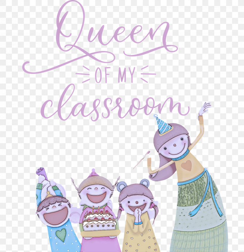 QUEEN OF MY CLASSROOM Classroom School, PNG, 2909x3000px, Classroom, Calligraphy, Cartoon, Doodle, Drawing Download Free