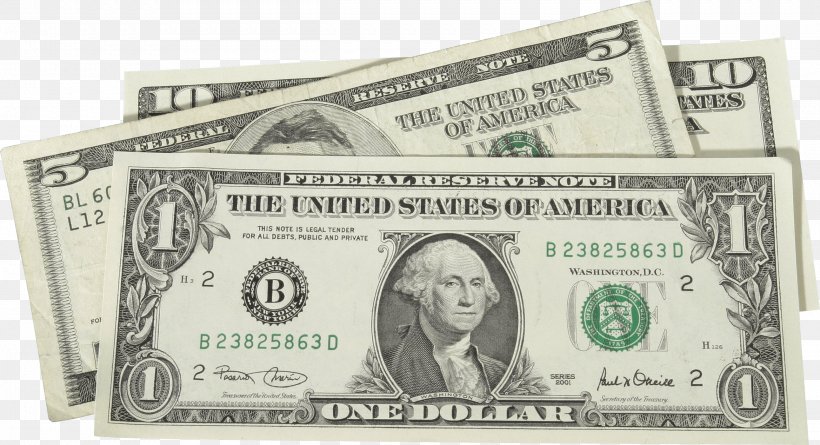 United States One-dollar Bill Banknote United States Dollar Federal Reserve Note United States One Hundred-dollar Bill, PNG, 2583x1402px, United States, Bank, Banknote, Cash, Coin Download Free