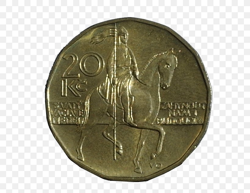 Coin Wenceslas Square Medal Czech Koruna Saint Wenceslas Chorale, PNG, 666x632px, 2002, Coin, Bronze, Currency, Czech Koruna Download Free