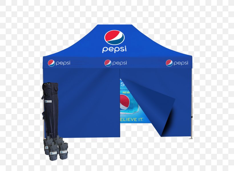 Tent Pop Up Canopy Printing Trade Show Display, PNG, 600x600px, Tent, Banner, Blue, Brand, Canopy Download Free