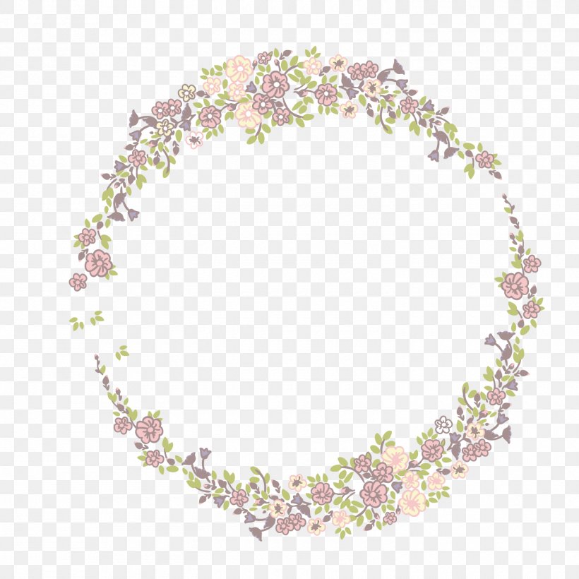 Small Floral Decorative Ring, PNG, 1500x1500px, Flower, Area, Computer Software, Coreldraw, Pattern Download Free