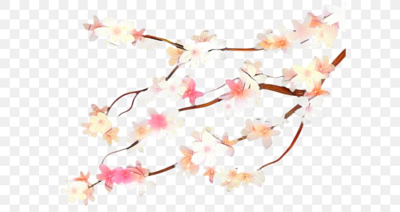 Cherry Blossom Cartoon, PNG, 599x435px, Blossom, Branch, Cherries, Cherry Blossom, Floral Design Download Free