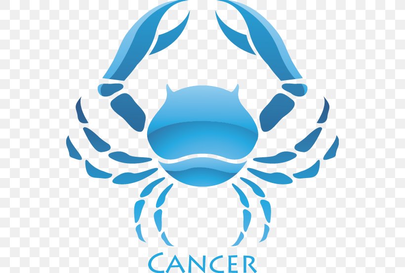 Crab Cancer Logo Astrological Sign Zodiac, PNG, 552x552px, Crab, Aqua, Astrological Sign, Blue, Business Download Free