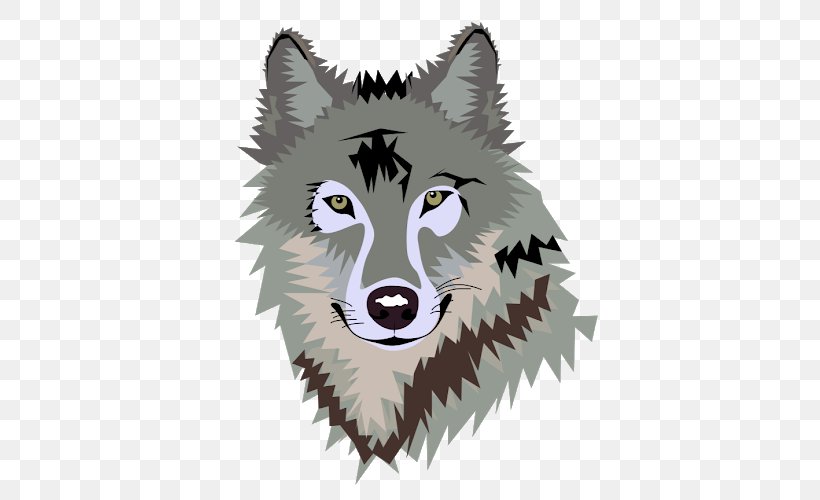 Gray Wolf Drawing Clip Art, PNG, 500x500px, Gray Wolf, Art, Black Wolf, Carnivoran, Dog Like Mammal Download Free