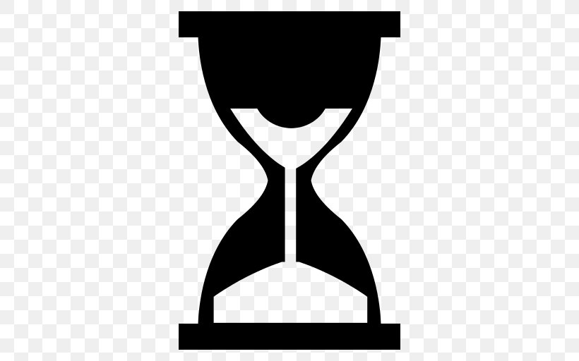 Hourglass Alarm Clocks Timer, PNG, 512x512px, Hourglass, Alarm Clocks, Black, Black And White, Clock Download Free