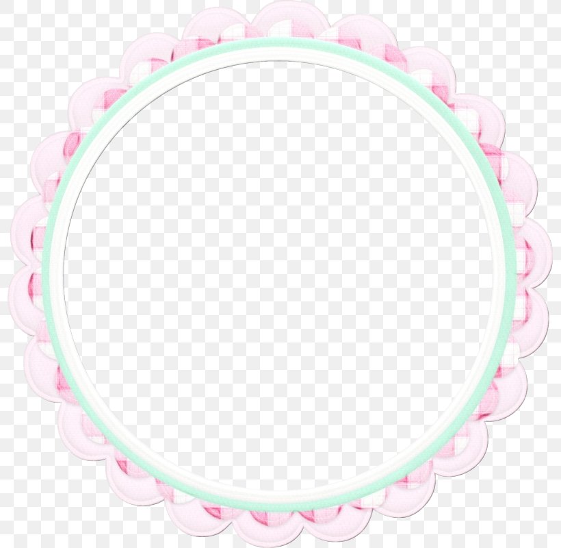 Pink Circle, PNG, 797x800px, Watercolor, Dishware, Oval, Paint, Pink Download Free