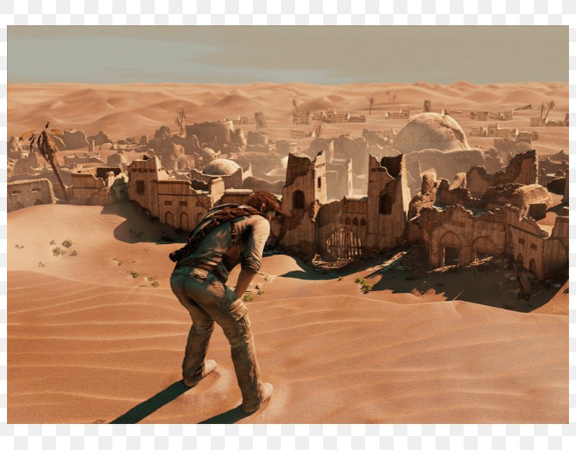 Uncharted 3: Drake's Deception Uncharted: Drake's Fortune Uncharted 2: Among Thieves Starhawk PlayStation 3, PNG, 800x640px, Uncharted 3 Drake S Deception, Aeolian Landform, Desert, Erg, Game Download Free