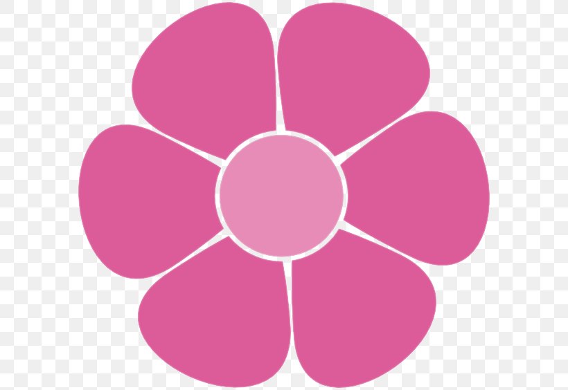 Clip Art Pink Flowers Openclipart Free Content, PNG, 600x564px, Pink Flowers, Blue, Color, Flower, Magenta Download Free