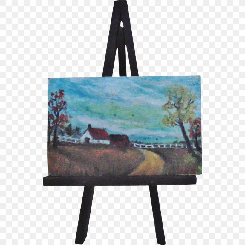 Easel Oil Painting Art, PNG, 939x939px, Easel, Antique, Art, Artist, Bag Download Free