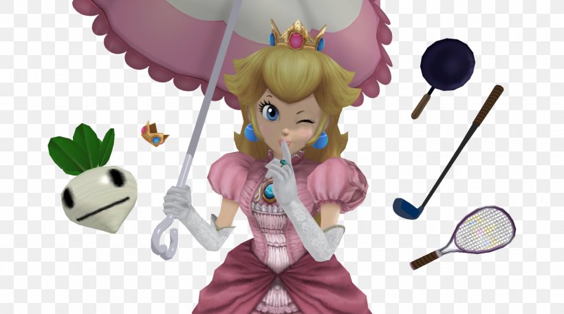 Princess Peach Mario Bros. Princess Daisy MikuMikuDance Super Smash Bros. For Nintendo 3DS And Wii U, PNG, 1400x780px, Watercolor, Cartoon, Flower, Frame, Heart Download Free