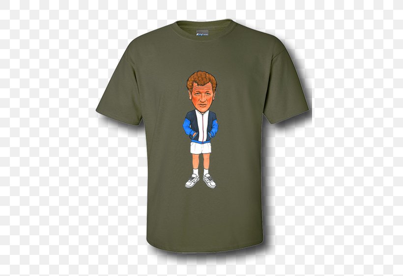 T-shirt Sleeve Cartoon Outerwear Font, PNG, 450x563px, Tshirt, Cartoon, Clothing, Green, Outerwear Download Free