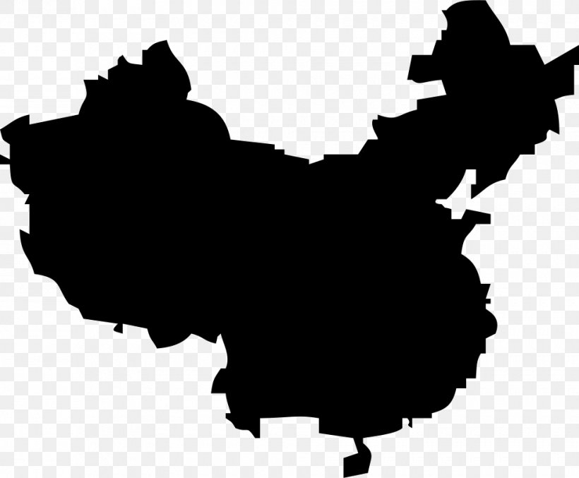 China Map Clip Art, PNG, 980x810px, China, Black, Black And White, Blank Map, Cartography Download Free