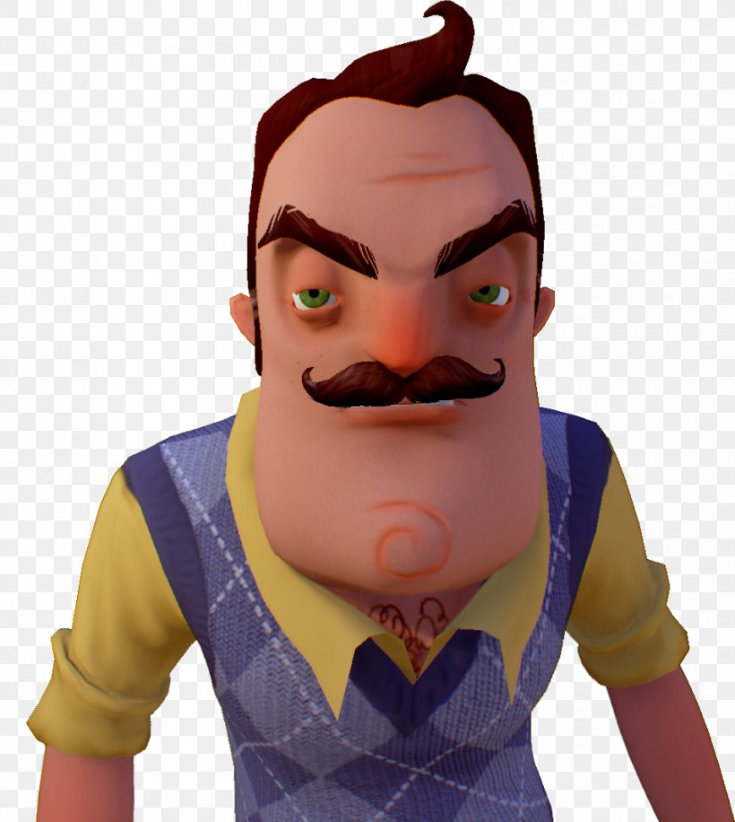 Hello Neighbor Video Game Angry Neighbor Neighbours From Hell Evil Neighbor, PNG, 954x1066px, Hello Neighbor, Action Figure, Android, Angry Neighbor, Cheating In Video Games Download Free