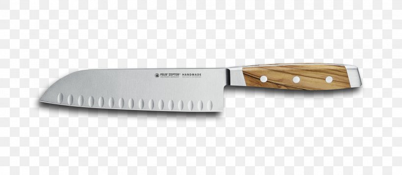 Knife Kitchen Knives Santoku Blade Utility Knives, PNG, 2290x1000px, Knife, Blade, Cold Weapon, Cutting, Felix Solingen Gmbh Download Free