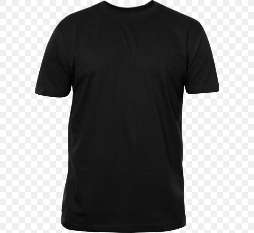 T-shirt Crew Neck Calvin Klein Hoodie Undershirt, PNG, 596x751px, Tshirt, Active Shirt, Black, Calvin Klein, Clothing Download Free