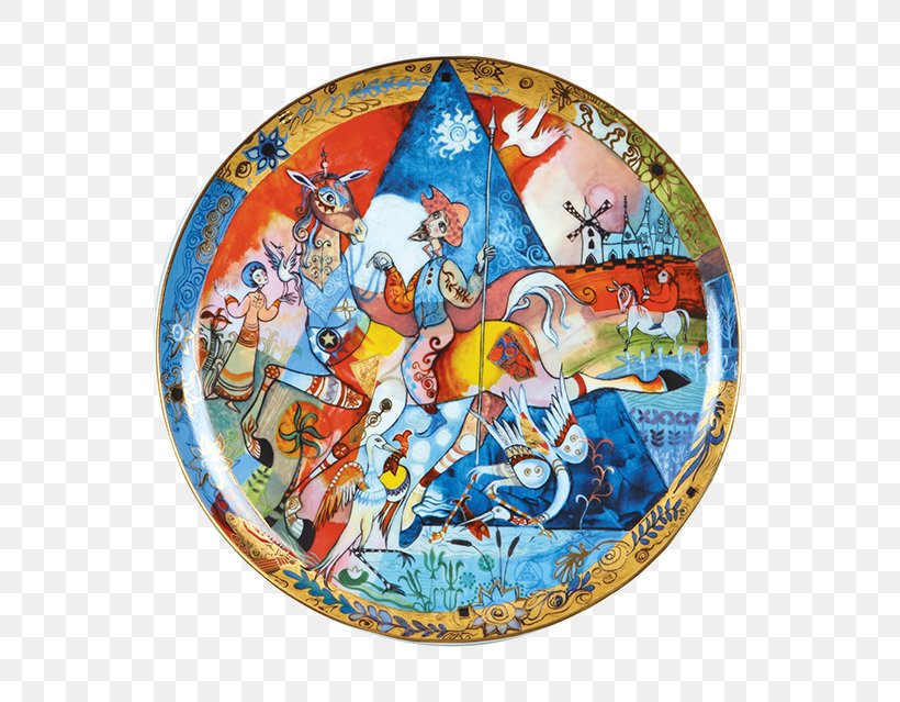 Don Quixote Plate Porcelain Service, PNG, 639x639px, Don Quixote, Artist, Ceramic, Christmas Ornament, Dish Download Free