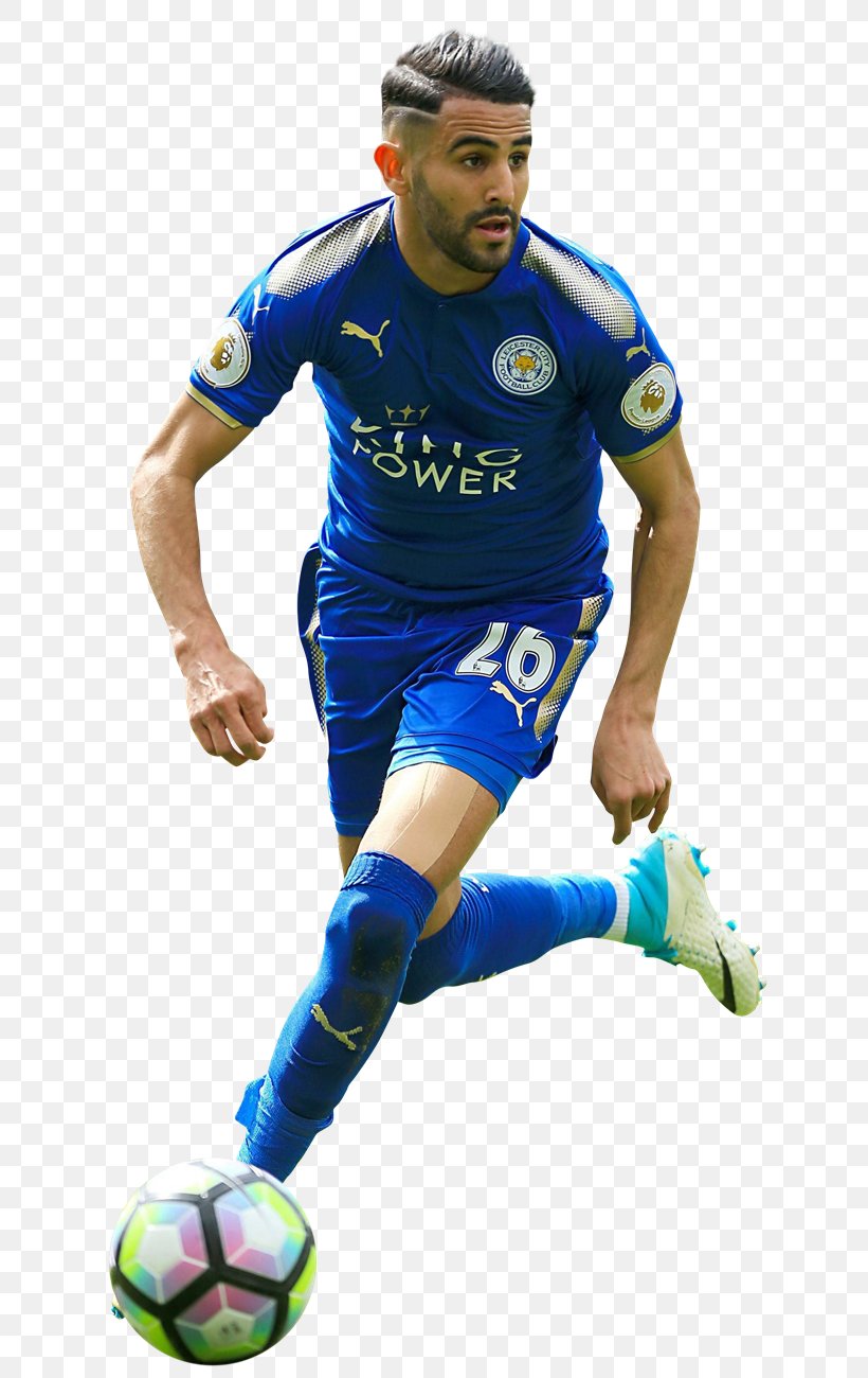 Riyad Mahrez Leicester City F.C. Soccer Player Football Player, PNG, 648x1300px, 2017, Riyad Mahrez, Art, Ball, Deviantart Download Free