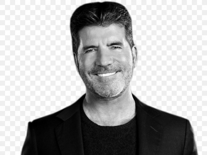 Simon Cowell The X Factor (U.S.) Syco Reality Television, PNG, 1000x750px, Simon Cowell, American Idol, Black And White, Brandon Arreaga, Chin Download Free