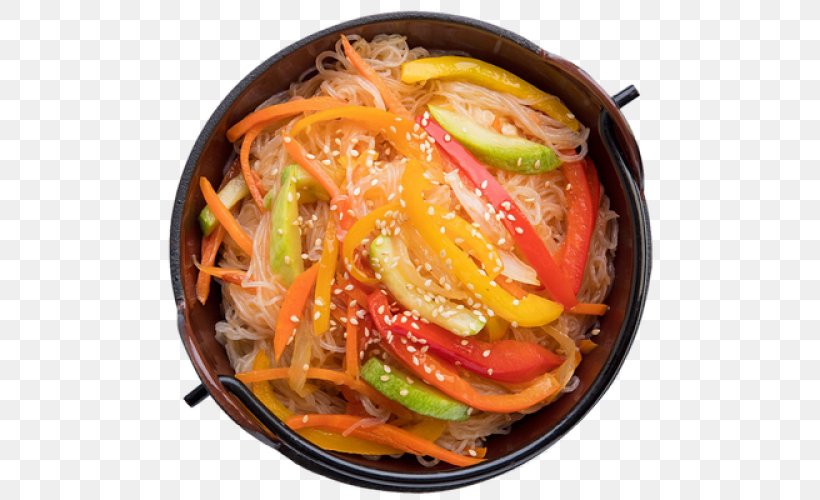 Korean Cuisine Chinese Cuisine Sushi Pizza Chinese Noodles, PNG, 500x500px, Korean Cuisine, Asian Food, Cellophane Noodles, Chinese Cuisine, Chinese Food Download Free