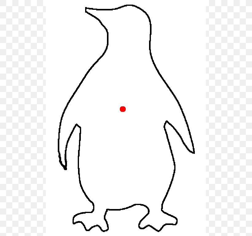 Penguin Paper Drawing Cutout Animation Clip Art, PNG, 521x770px, Penguin, Area, Art, Beak, Bird Download Free