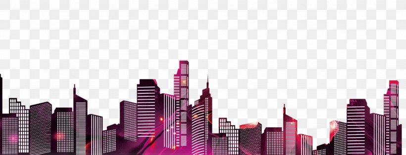 Silhouette City Illustration, PNG, 3543x1357px, Silhouette, Architecture,  Brand, Building, Cartoon Download Free
