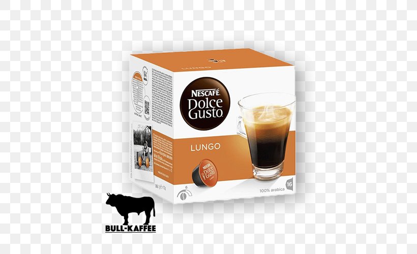 Dolce Gusto Lungo Coffee Espresso Cappuccino, PNG, 500x500px, Dolce Gusto, Barista, Cafe, Cafe Au Lait, Cappuccino Download Free
