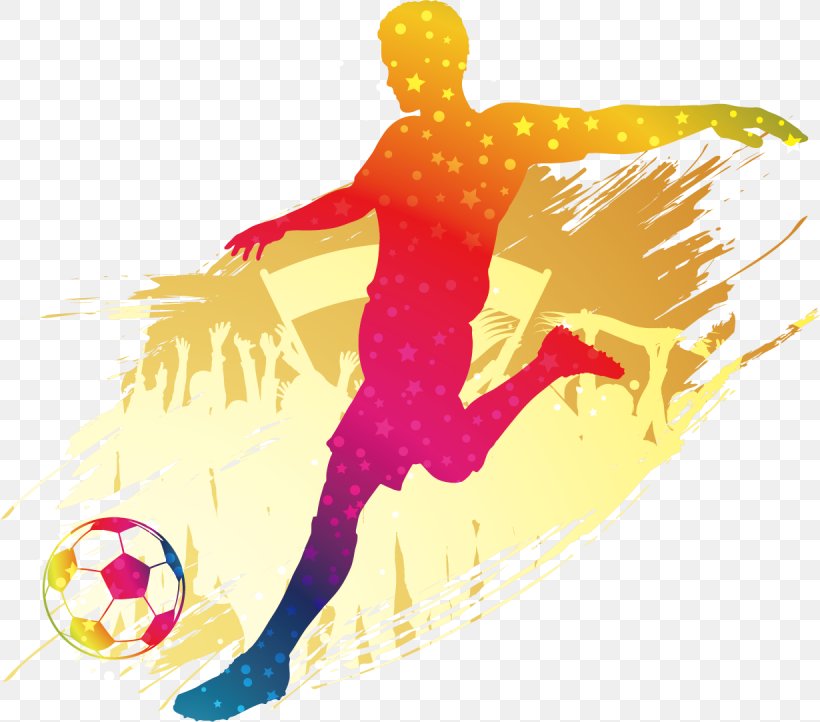 Football Player Silhouette Clip Art, PNG, 1230x1083px, Football, Art, Ball, Decal, Fictional Character Download Free
