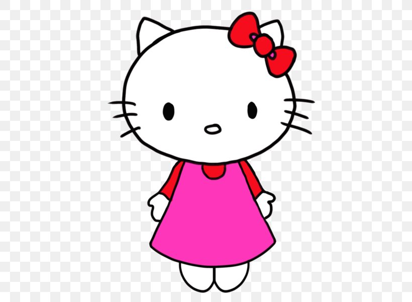 Hello Kitty Desktop Wallpaper, PNG, 600x600px, Watercolor, Cartoon, Flower, Frame, Heart Download Free