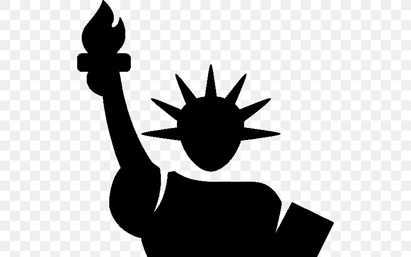 Statue Of Liberty, PNG, 512x512px, Statue Of Liberty, Artwork, Black And White, Drawing, Hand Download Free