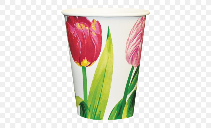 Tulip Paper Cup Cut Flowers, PNG, 500x500px, Tulip, Amscan Inc, Cup, Cut Flowers, Drinkware Download Free