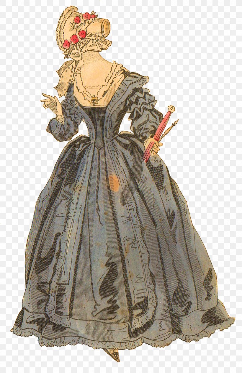 Victorian Era Regency Era Vintage Clothing Clip Art, PNG, 1042x1600px, Victorian Era, Clothing, Costume, Costume Design, Dress Download Free