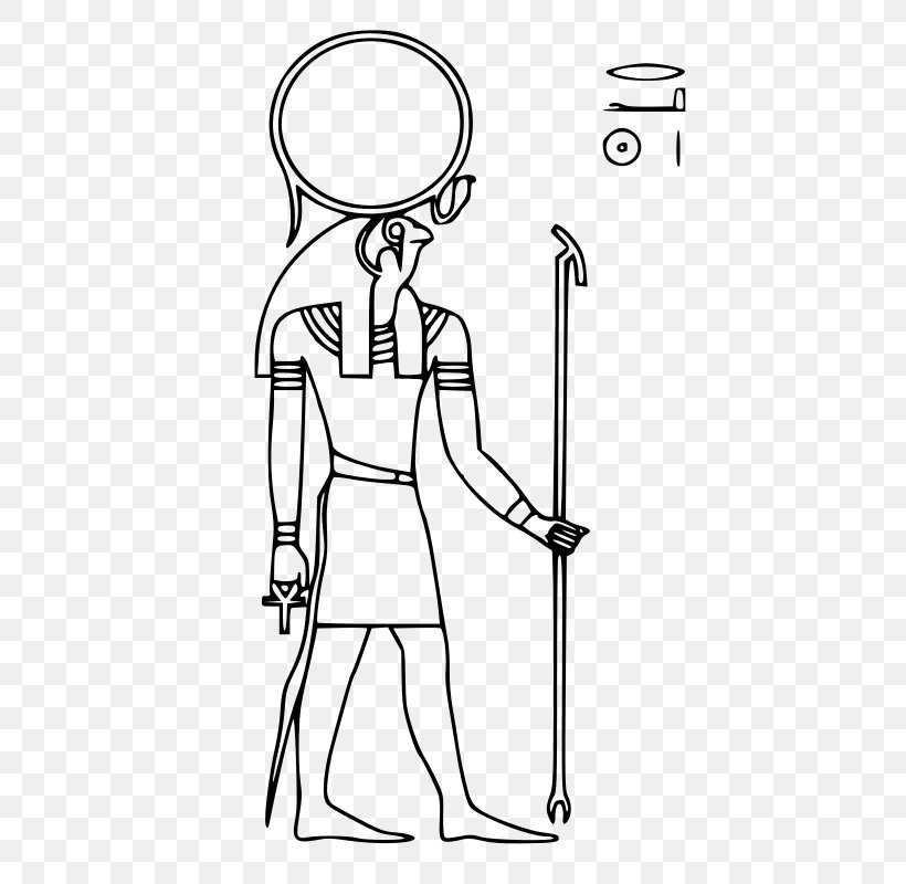 Ancient Egypt Line Art Ra Clip Art, PNG, 517x800px, Ancient Egypt, Ancient Egyptian Deities, Area, Arm, Art Download Free