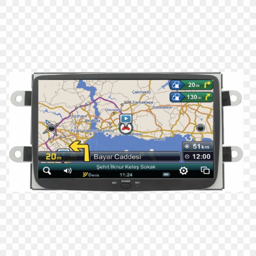 DOUBLE! Multimedia Car Tape Recorder Kia, PNG, 1000x1000px, Double, Android, Car, Electronics, Gps Navigation Device Download Free