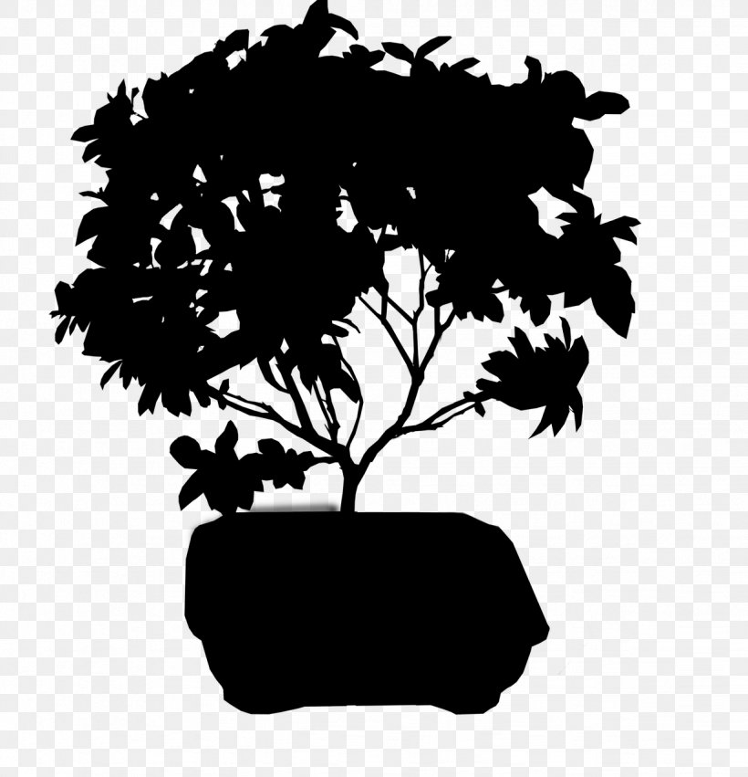 Flowerpot Desktop Wallpaper Bonsai Computer Silhouette, PNG, 1232x1280px, Flowerpot, Blackandwhite, Bonsai, Botany, Branch Download Free