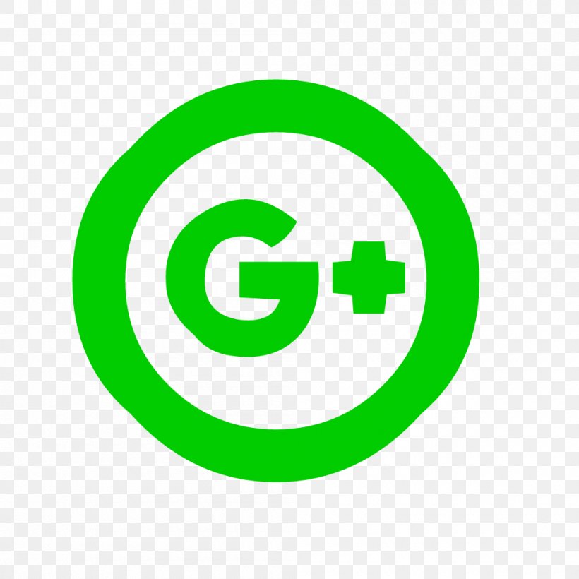 Google Plus Logo., PNG, 1000x1000px, Logo, Area, Brand, Green, Sign Download Free