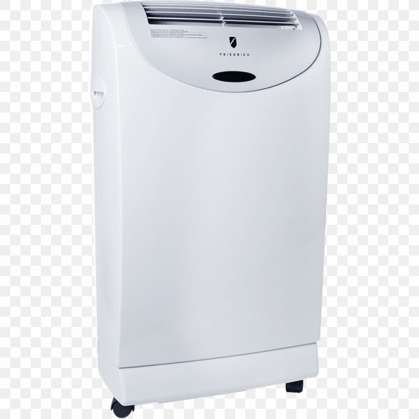 Home Appliance Friedrich Air Conditioning Dehumidifier, PNG, 1000x1000px, Home Appliance, Air Conditioning, British Thermal Unit, Dehumidifier, Electricity Download Free