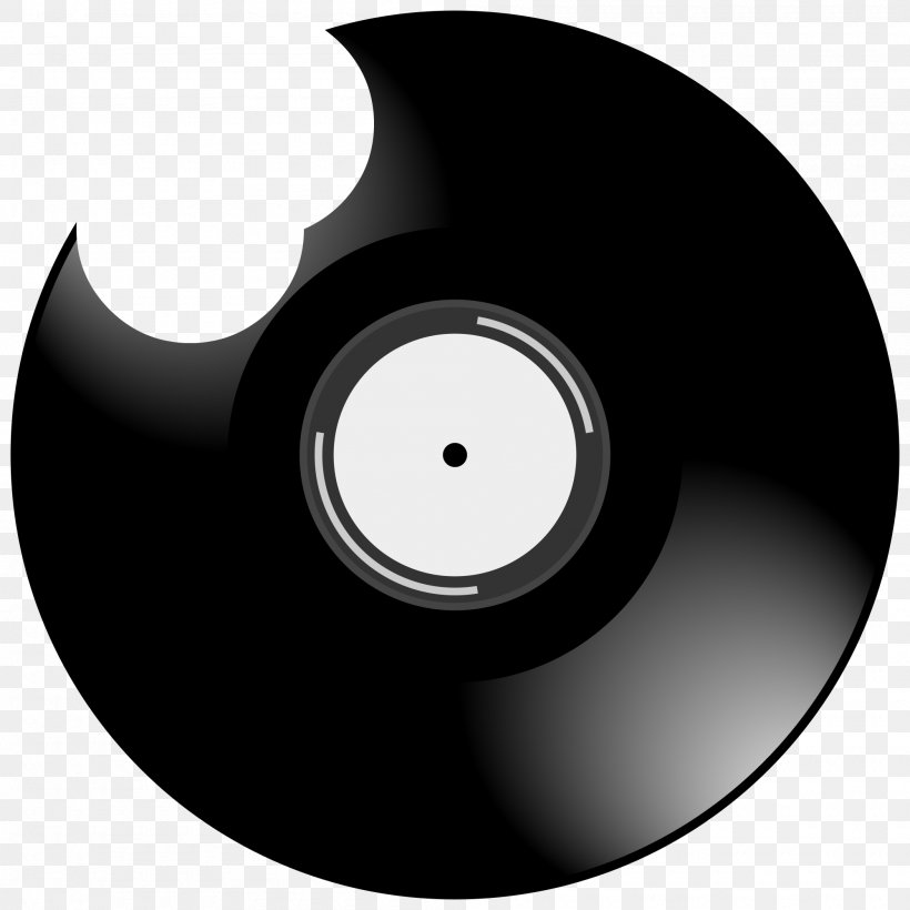 Phonograph Record Compact Disc Data Storage Black, PNG, 2000x2000px, Phonograph Record, Black, Black And White, Compact Disc, Data Storage Download Free