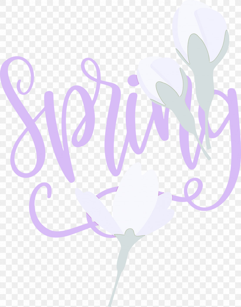Spring, PNG, 2355x3000px, Spring, Flower, Lavender, Logo, Meter Download Free