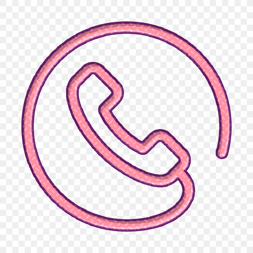 Telephone Icon Technology Icon Phone Icon, PNG, 1244x1244px, Telephone Icon, Ecommerce Set Icon, Line, Phone Icon, Pink Download Free