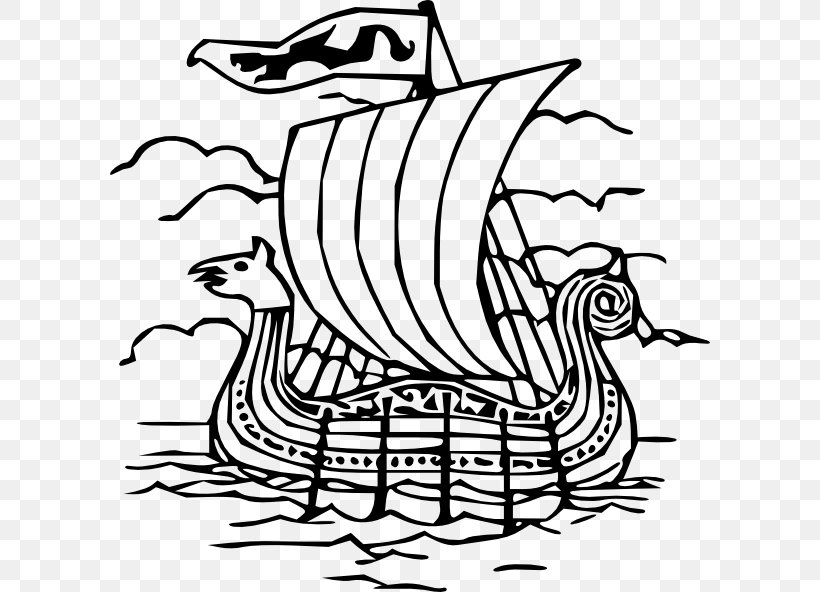 Viking Tales Kaupang Odin Viking Ships Norsemen, PNG, 600x592px, Viking Tales, Artwork, Beak, Bird, Black And White Download Free